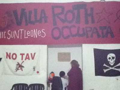 Villa Roth occupata